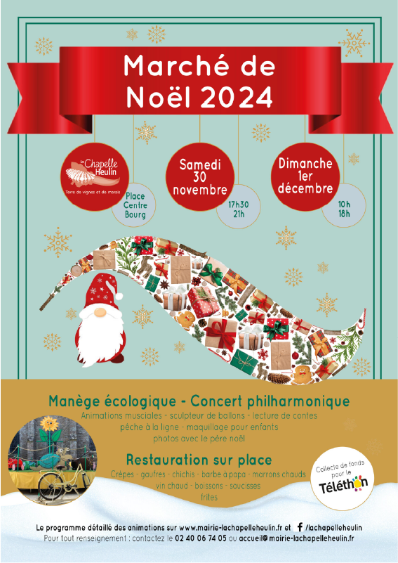 Marché de Noël de la chapelle heulin